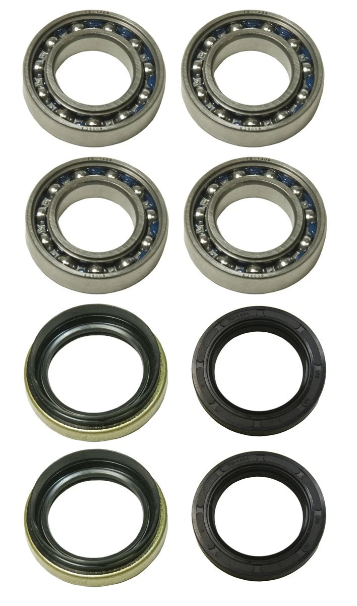 2 x Front Wheel Bearings Seal Kit for Yamaha Wolverine 350 4x4 (1995–1999)