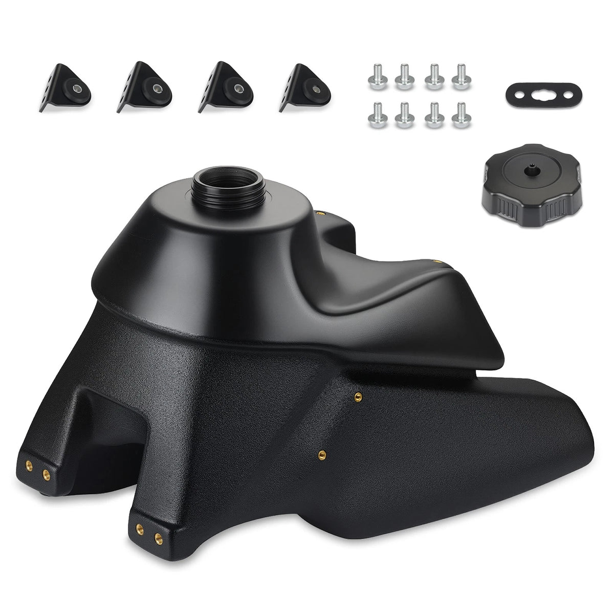 3.8 Gallon Tank & Cover & Clip & Bolt for Yamaha Warrior 350 (1987–2004)