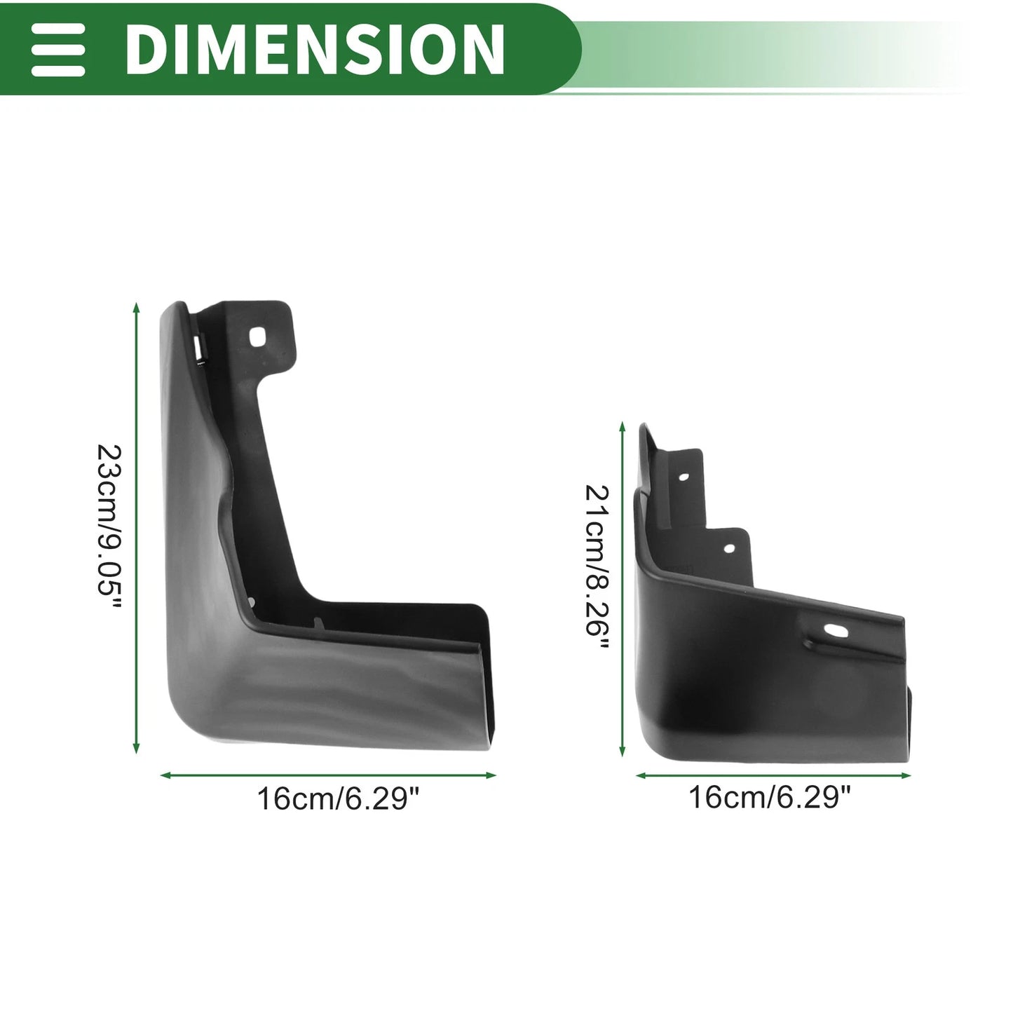 Mud Flaps Front & Rear Infiniti Q50L (2015-2019)