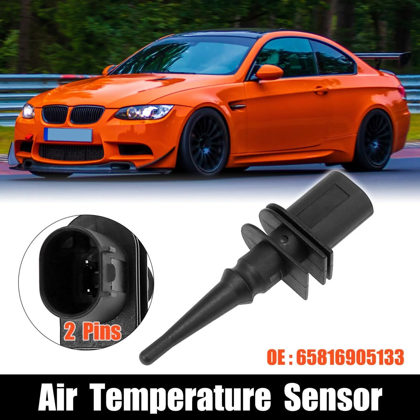 Outside Ambient Air Temperature Sensor for BMW X3 M3 M5 335i 650i (2007-2013)