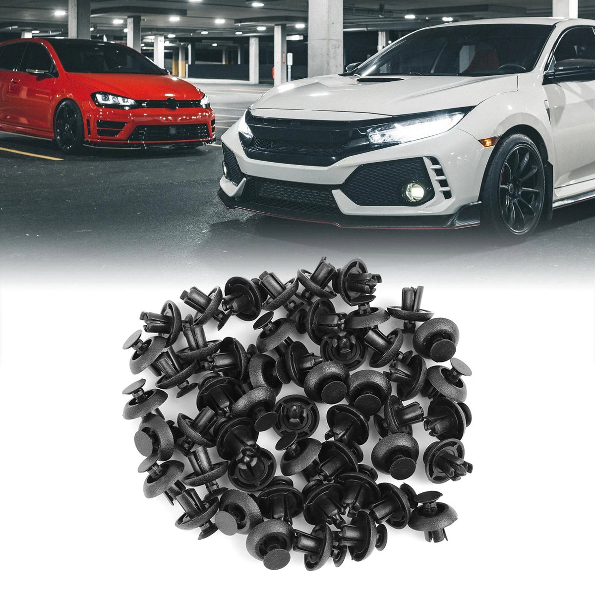 50 x Engine Cover Grille Bumper Push Retainer Clips for Toyota (1990-2023)