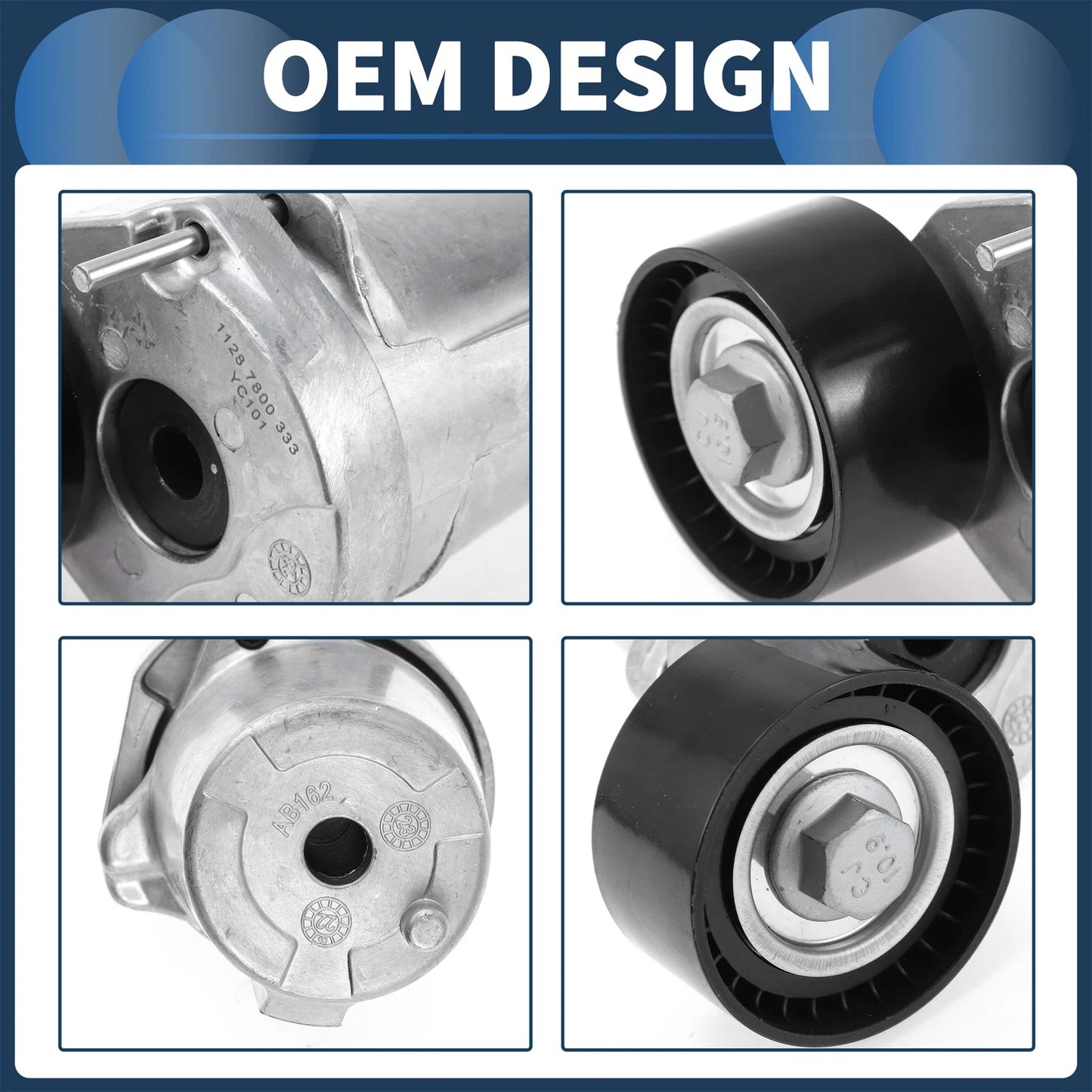Belt Tensioner for BMW 320D 2.0D (2004 - 2013) BMW 1 3 5 Series