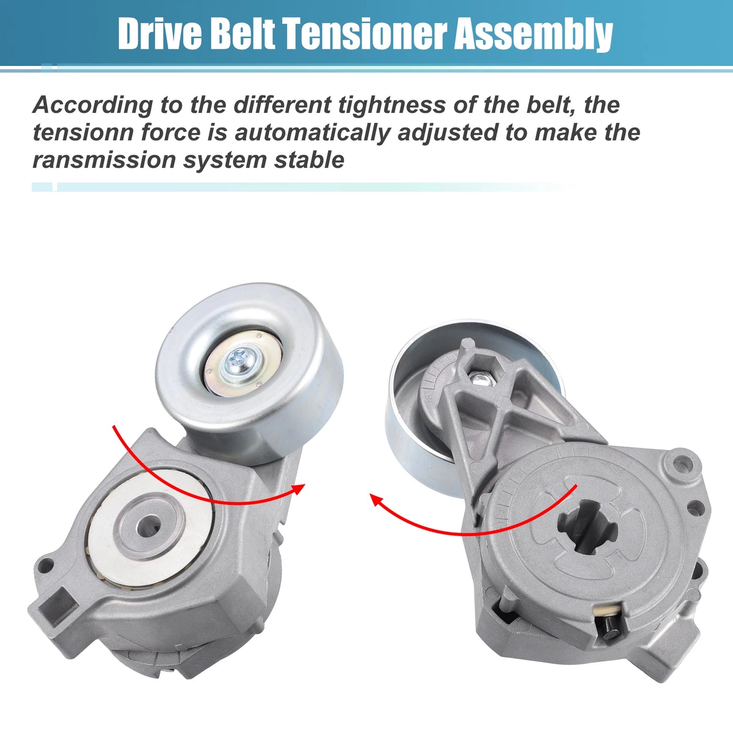 Belt Tensioner Pulley Assembly for Mitsubishi Montero (2001-2006) 3.5L