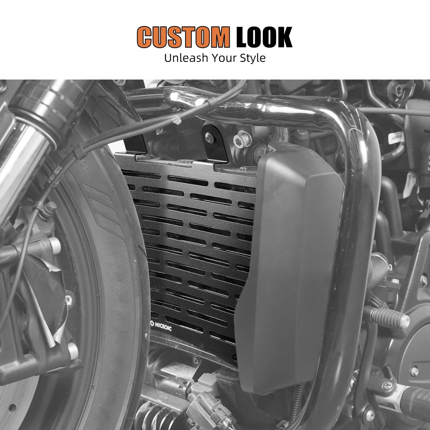 Radiator Protector Guards for Harley Sportster S RH1250S (2021-2024)