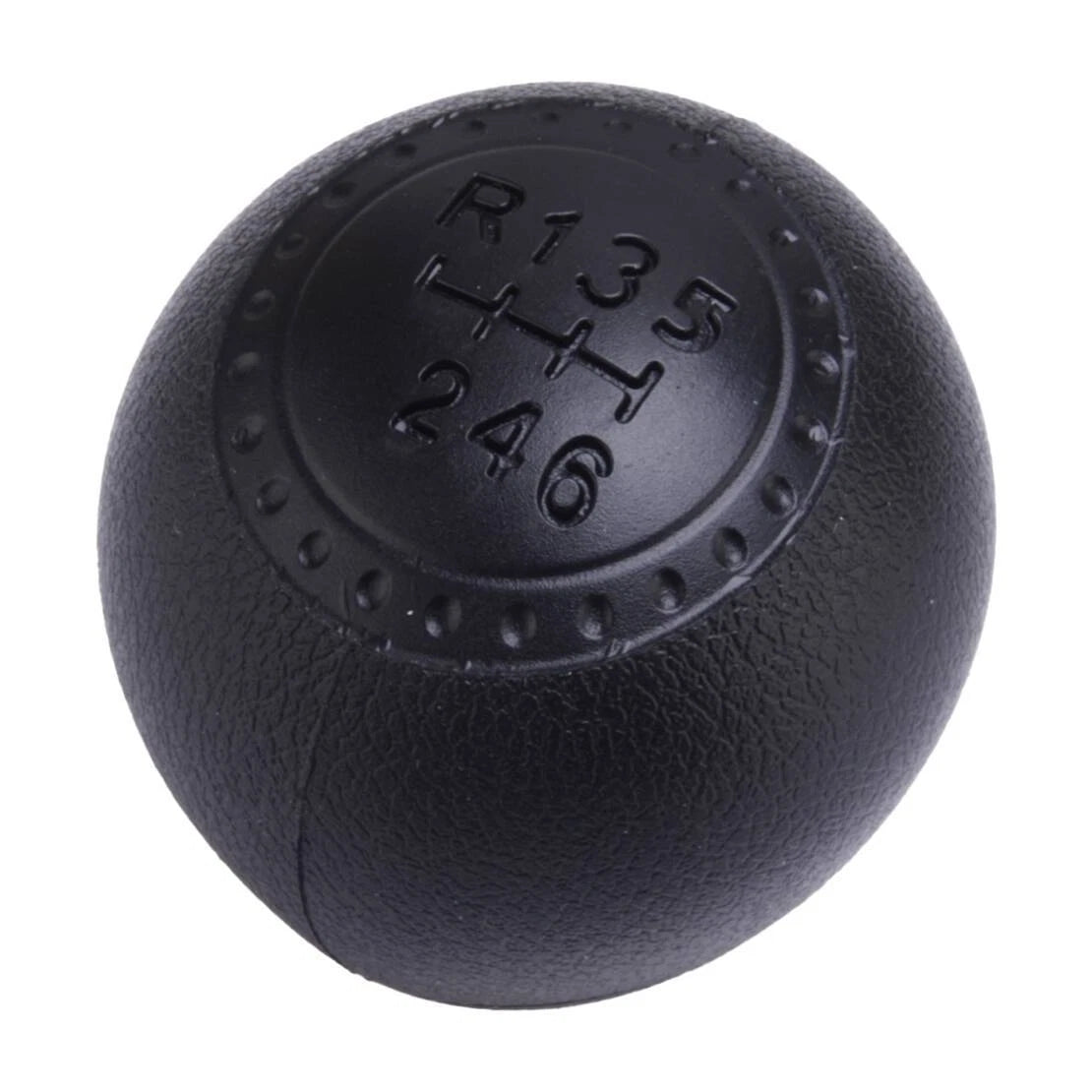 Black 6 Speed Manual Gear Shift Knob for Fiat Punto (1999-2012)