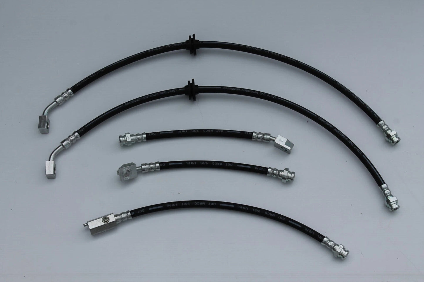 Brake Hose Set (5) for VB VN Commodore VT VY VZ Front Upgrade