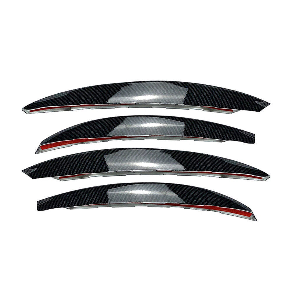 Front Bumper Splitter Fins Spoiler Canards for Mercedes Benz C-Class (2022-2023)