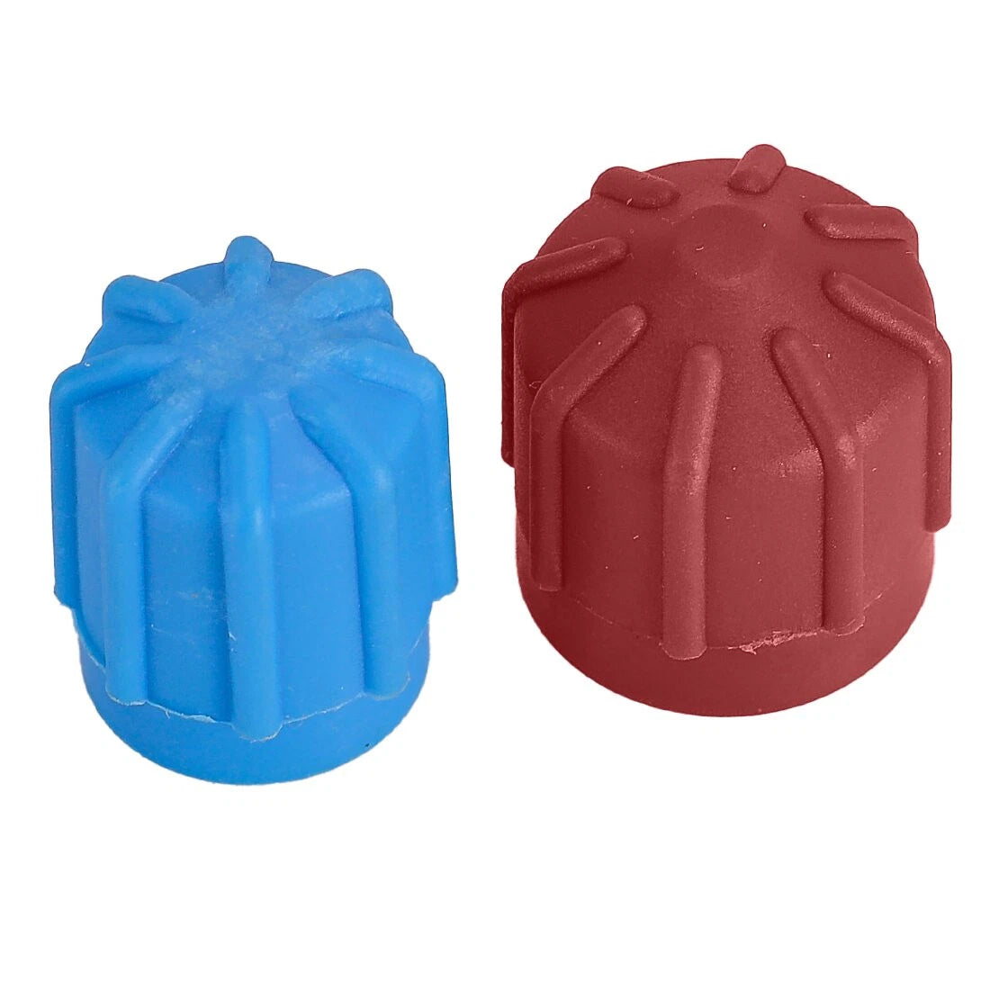 A/C System Valve Cap Dust Covers for Car R134a (Fits Most Models)