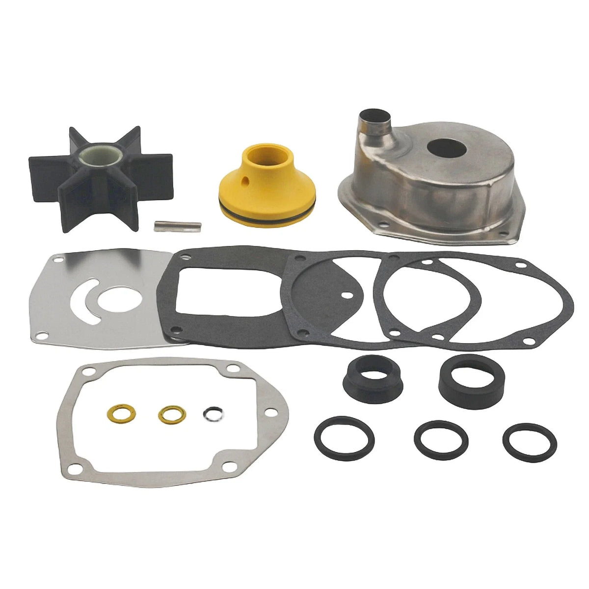 Water Pump Impeller Repair Kit for MerCruiser Alpha 1 Gen 2 (1991-2021)