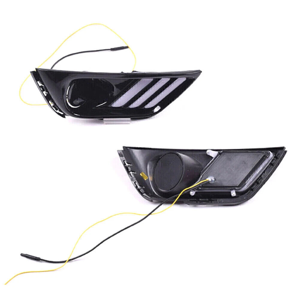 2 x LED DRL Daytime Running Lights for Jeep Compass (2017-2019)
