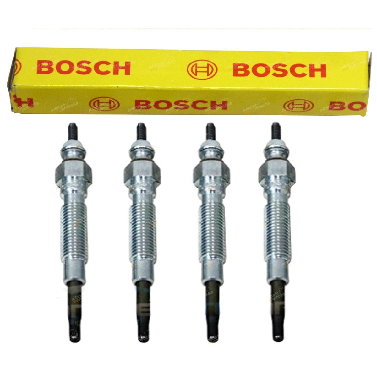4x Glow Plugs for Mazda E2200 Diesel 8v SOHC 4cyl R2 2.2L (1984-1997)