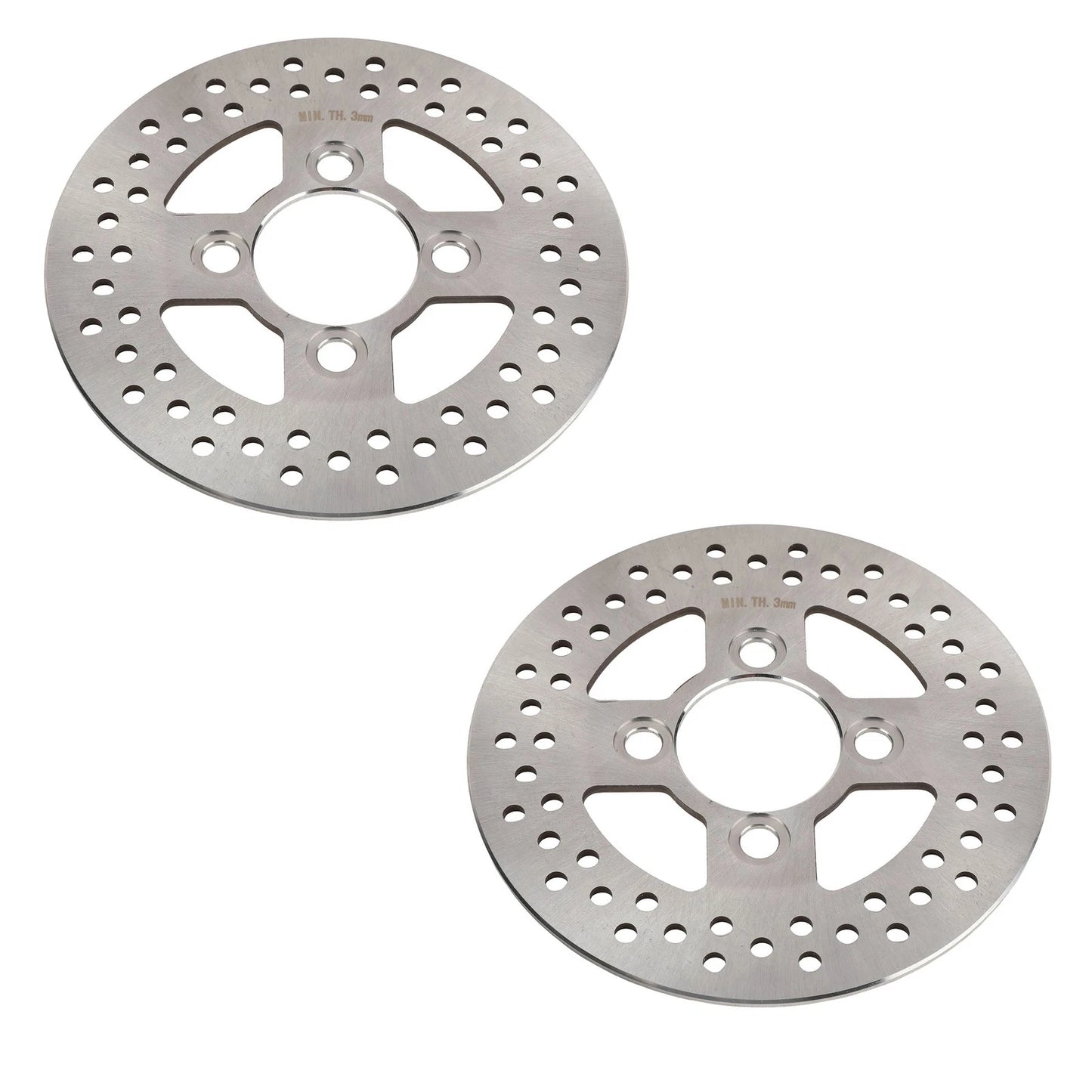 2 x Front Disc Brake Rotors for Honda TRX250R FourTrax 250R (1986–1987)