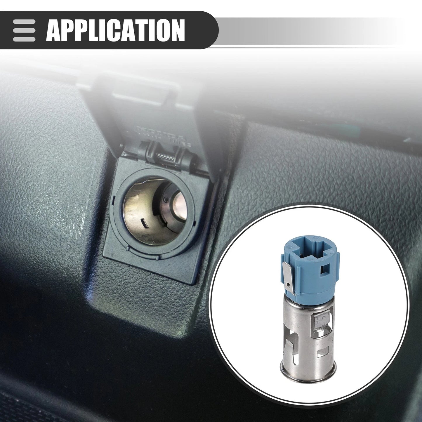 Power Outlet Cigarette Lighter Socket for Dodge Ram Jeep Chrysler