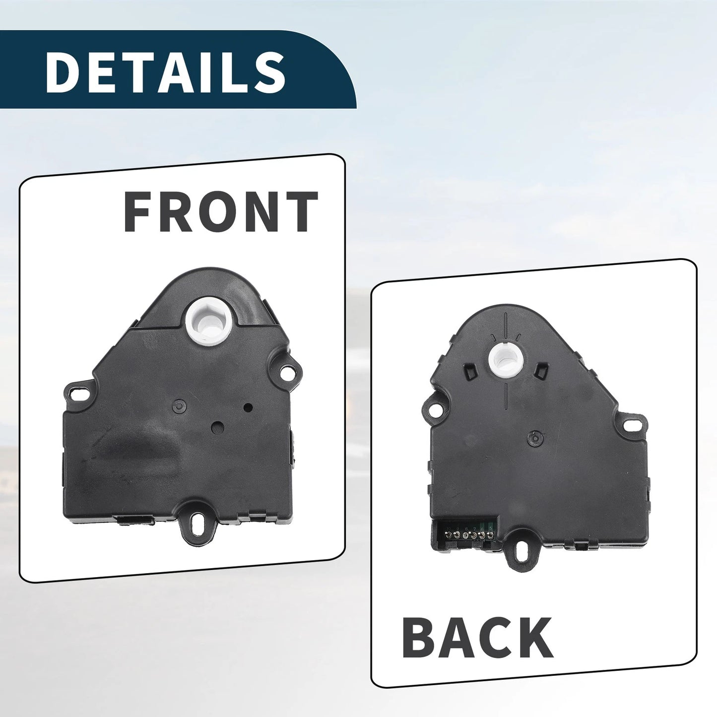 HVAC Heater Blend Door Actuator for Chevrolet Silverado (1999 - 2002)