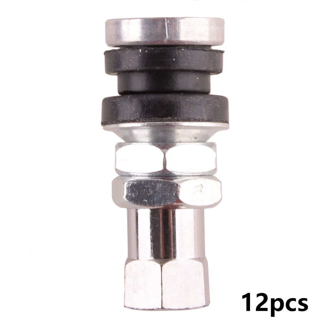 12pcs Metal Rod Wheel Tire Valve Stems for Car Truck ATV Motorcycle