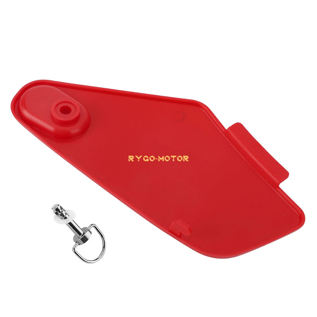 Red Storage Box Cover & Stud for Honda Rancher 350 (2004-2006)
