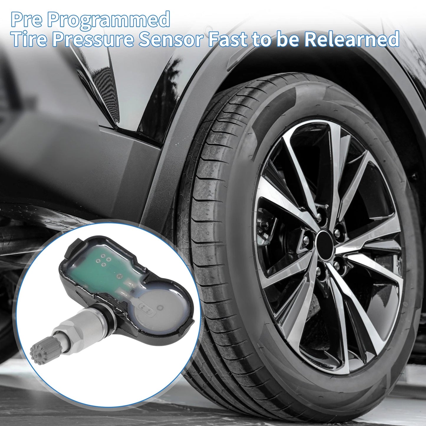 Tire Pressure Sensor TPMS Sensor for Toyota 4Runner (2003–2019)