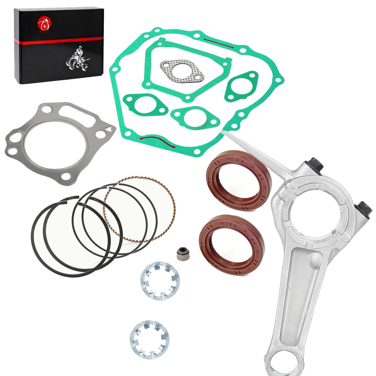 50mm O.S Piston Gasket Rod for Yamaha G21–G28 YDRA 357cc