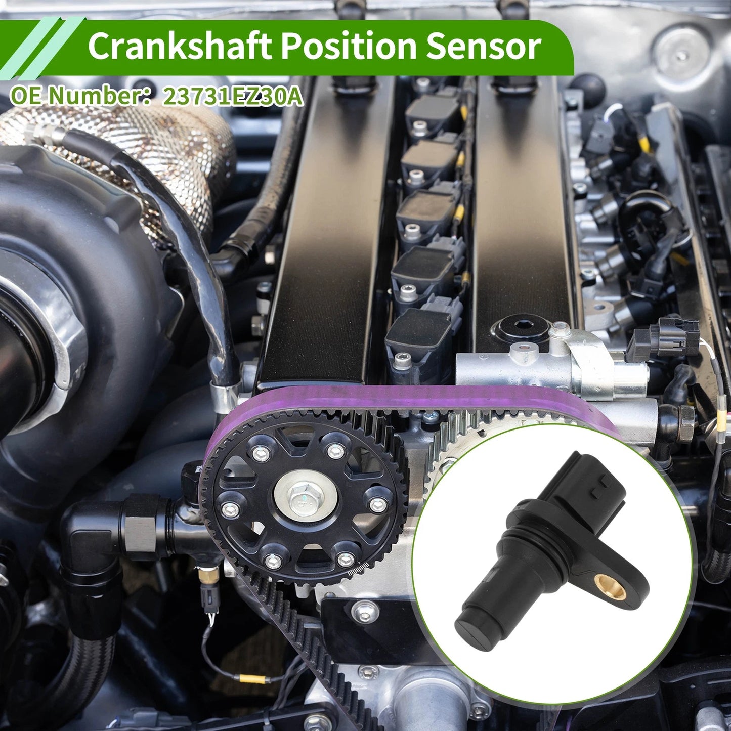 Crankshaft Position Sensor for Nissan Armada 5.6 (2017-2024) 1 Pc