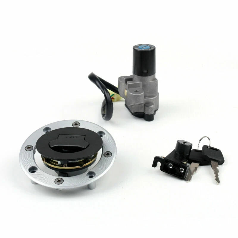 Ignition Lock & Fuel Gas Cap Key Set for Suzuki GS500 GSX400 (1989-2000)