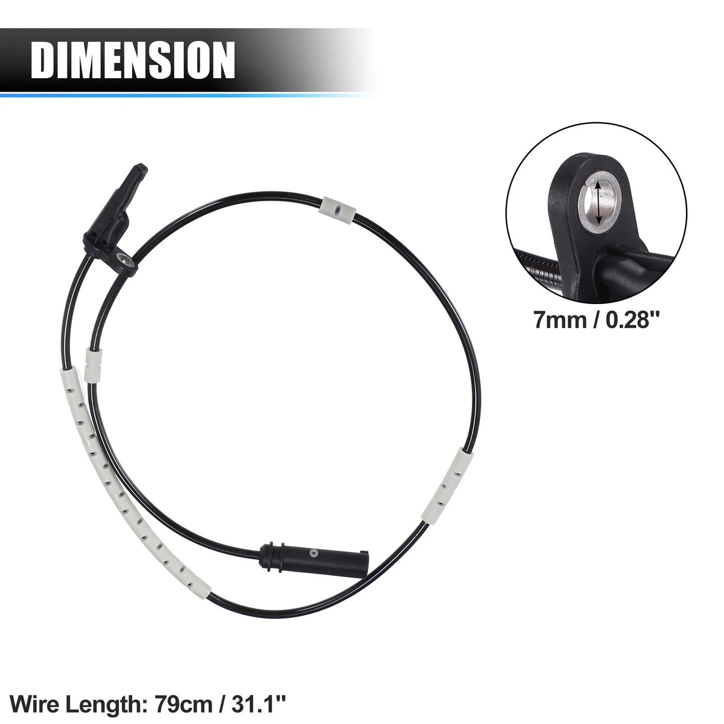 ABS Wheel Speed Sensor for BMW 340i Base 3.0L L6 (2017-2020)