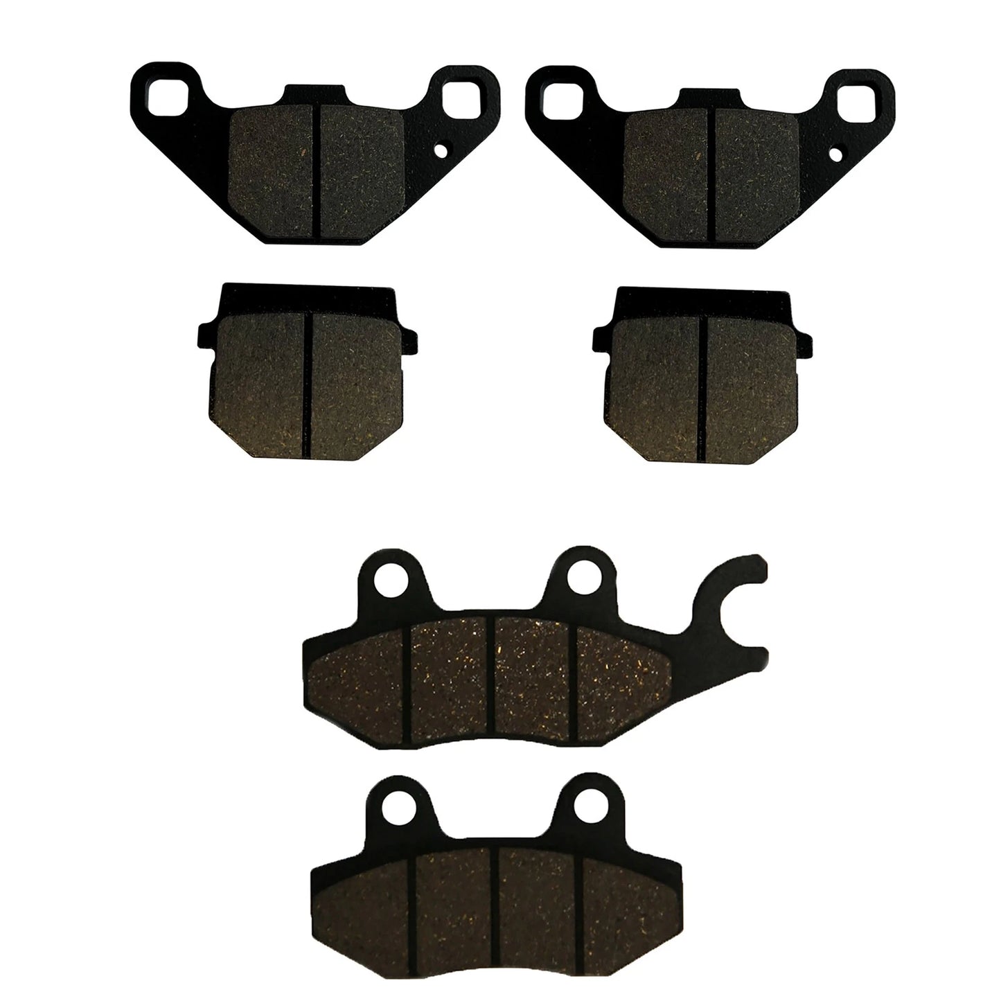 Front & Rear / Semi-Metallic Brake Pads for Can-Am Rally 200 (2005–2007)