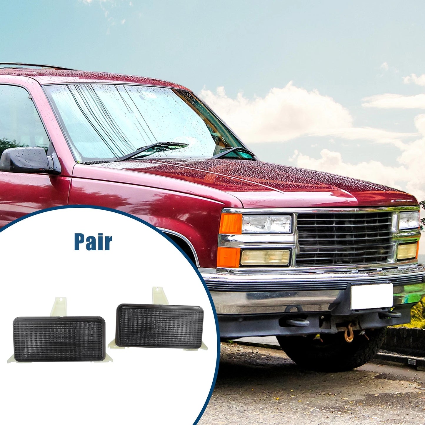 Lens Signal Lights Cover for Chevrolet Pickup (1983-1985)