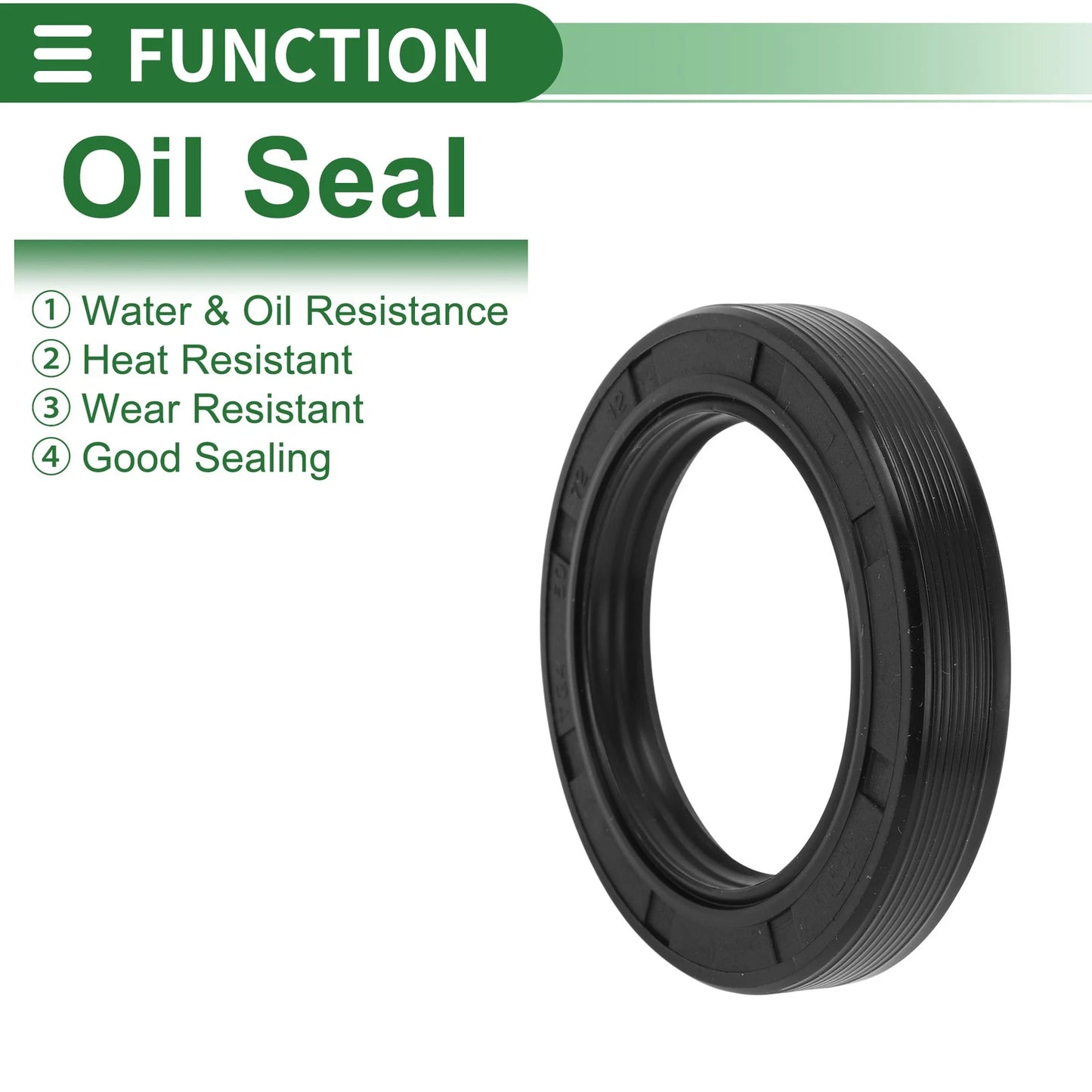 Oil Seal 50x72x12mm Seal Ring Rotary Shaft NBR Rubber for Car