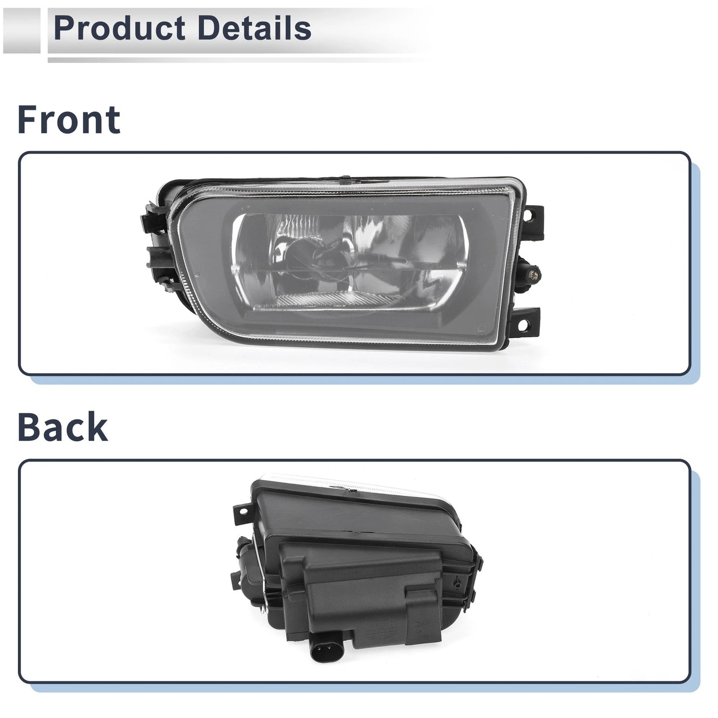 1 Pc Right Front Bumper Side Marker Light Cover for BMW E39 Z3 (1995-2003)