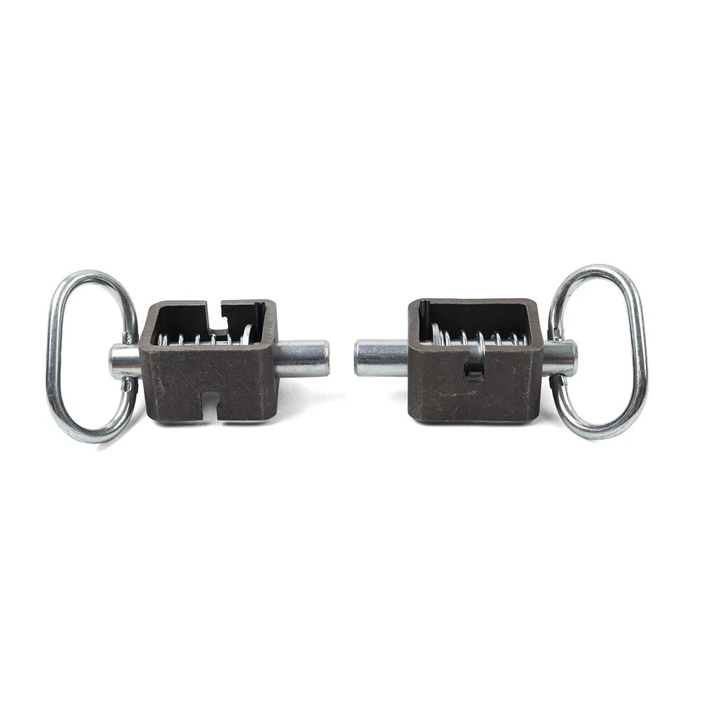 5/8" Weld-On Spring Latch Lock Assembly for Utility Steel Spring Trailer Gate