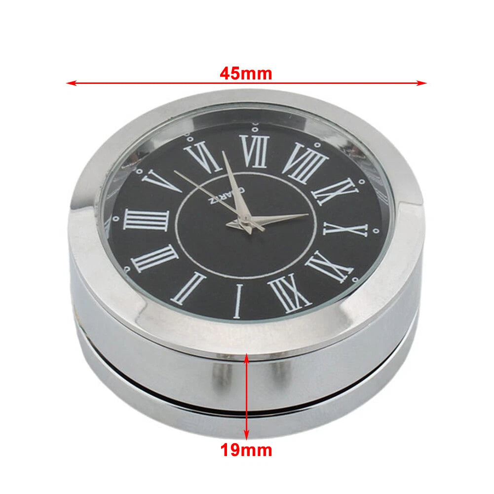 Front Fork Lock Clock Cover Chrome for Harley Road King (1994-2024)