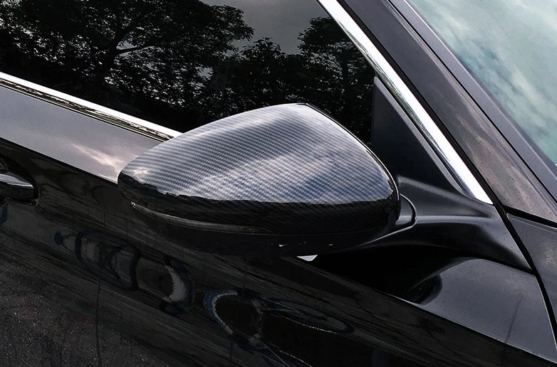 ABS Side Mirror Cover Trim for 2018-2021 Honda Accord Sedan Carbon Fiber