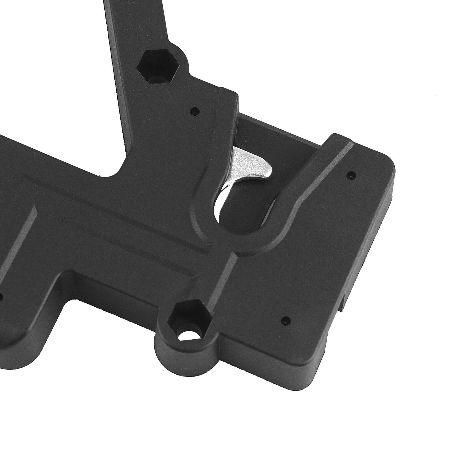 Saddlebag Brackets for Motorcycle Universal Fit Black