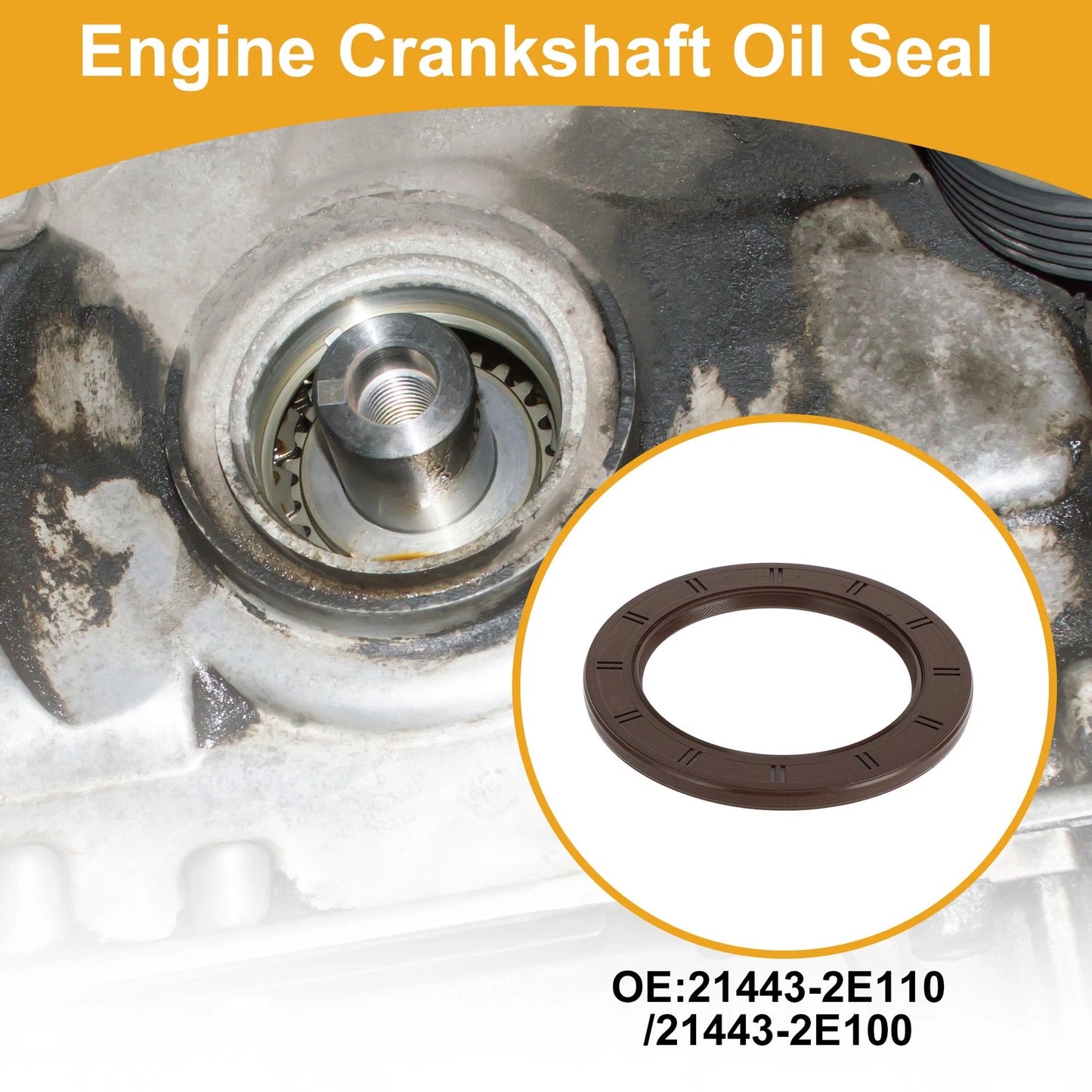 Crankshaft Oil Seal for Hyundai Elantra (2011-2020)