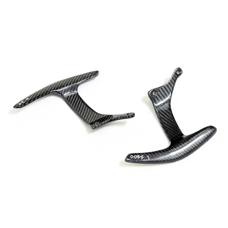 Carbon Fiber Steering Wheel Paddle Shifters For Ferrari 458 Spider Italia 10-15