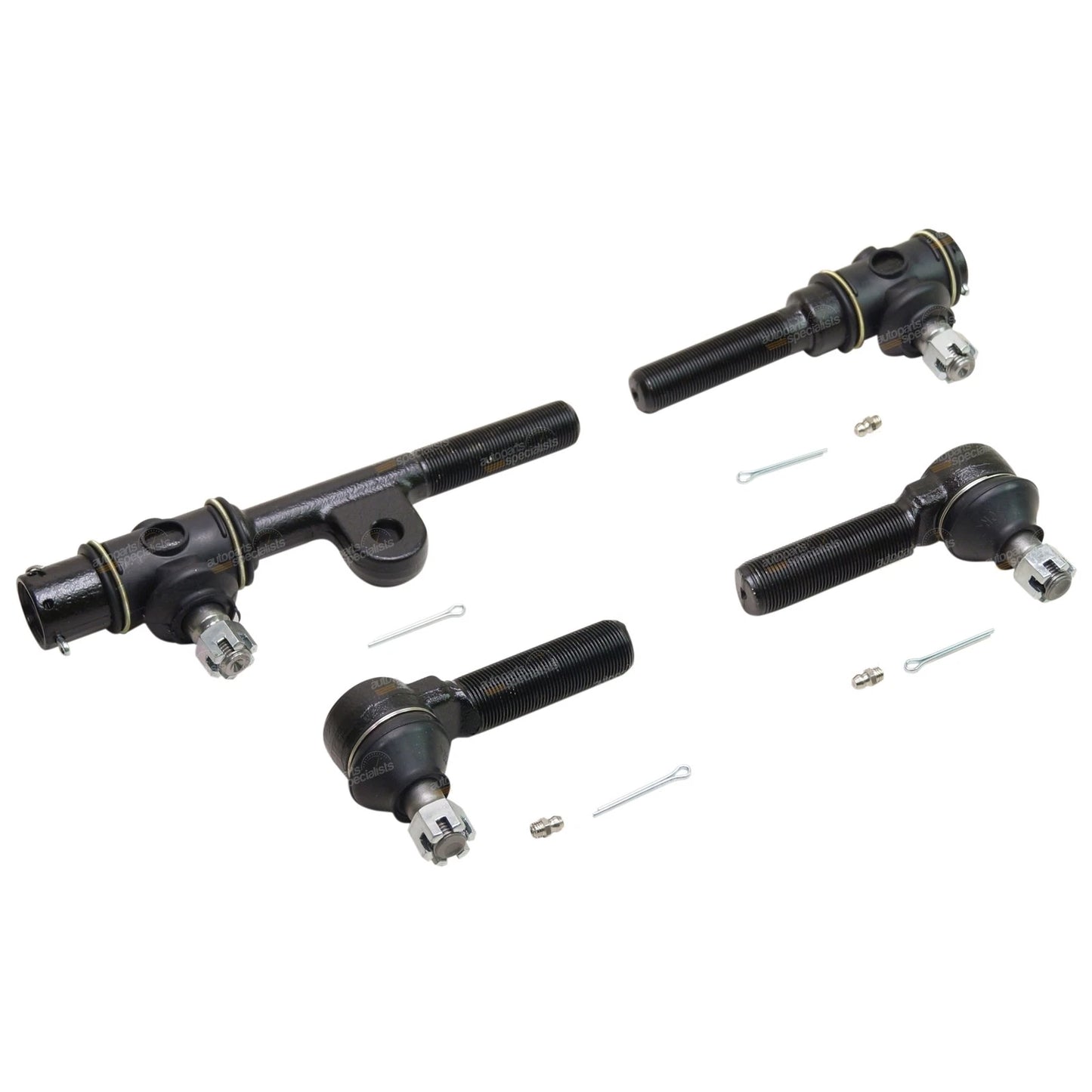 4pc / Steering Tie Rod Relay Rod End Kit for Landcrusier VDJ76 VDJ78 VDJ79 4x4 V8