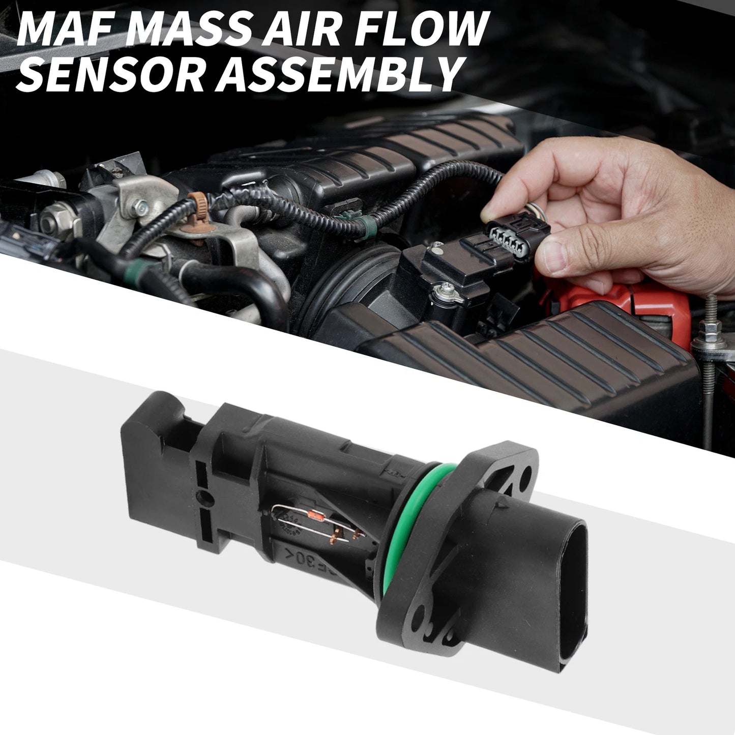 MAF Mass Air Flow Sensor for Mercedes Benz W140 W202 W210 W220 (1992-2002)
