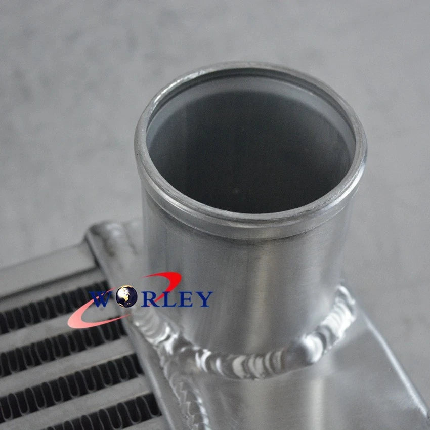 Universal V Mount Turbo Intercooler FMIC 25x12x3.5 2.75" Inlet Outlet