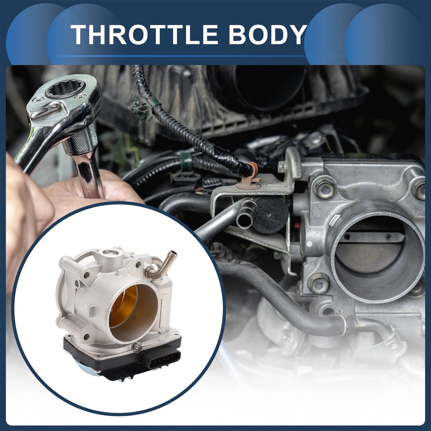 Throttle Body for Mitsubishi Lancer 2.0L (2008-2012)
