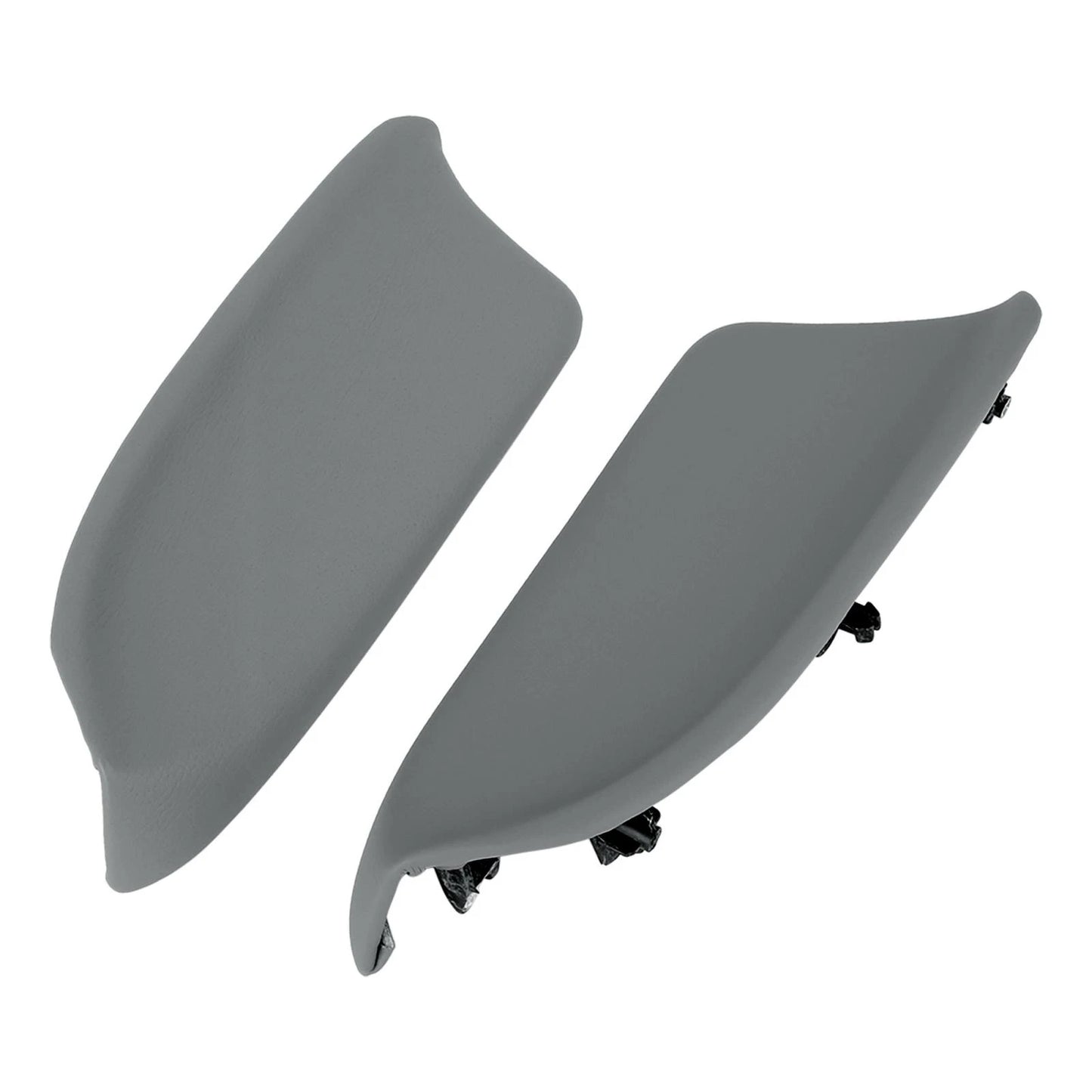 Car Front Door Panel Armrest Lid Pad Cover Gray for Honda Accord (2008-2012)