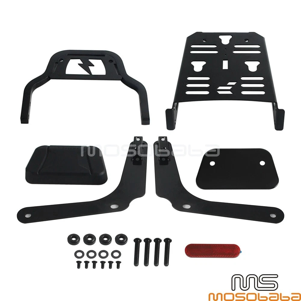 Club Style Sissy Bar w/Luggage Backrest Rack for Harley Softail FLDE FLSL FXBB FXST (2018-2025)
