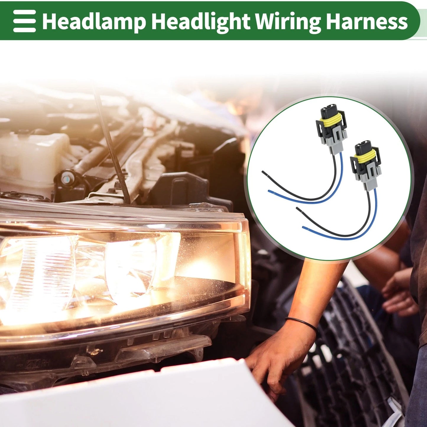 Headlight Wiring Harness Assembly for BUICK CENTURY (2005–2005)