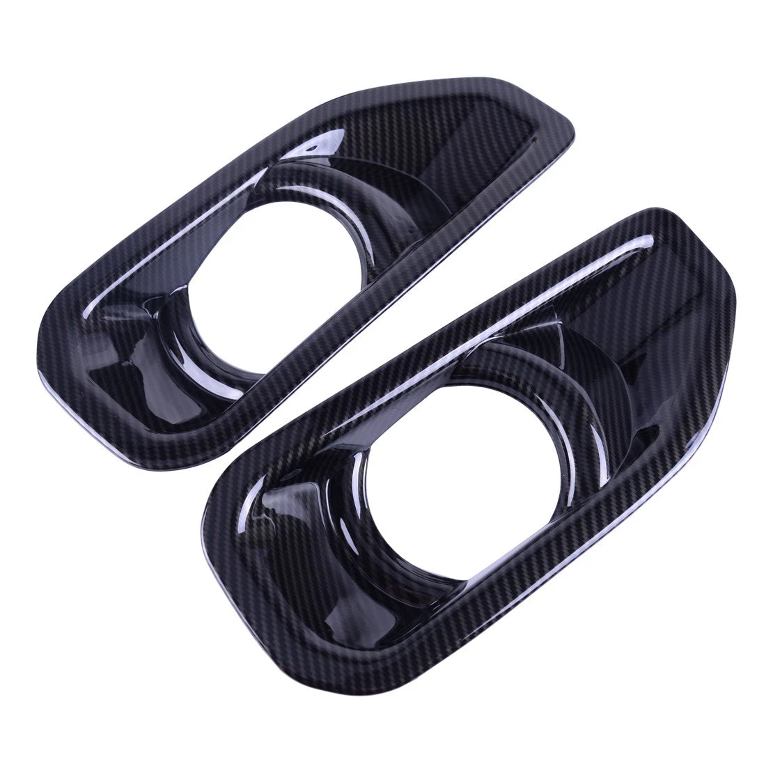Carbon Fiber Fog Light Covers for Jeep Wrangler JL (2018-2023)