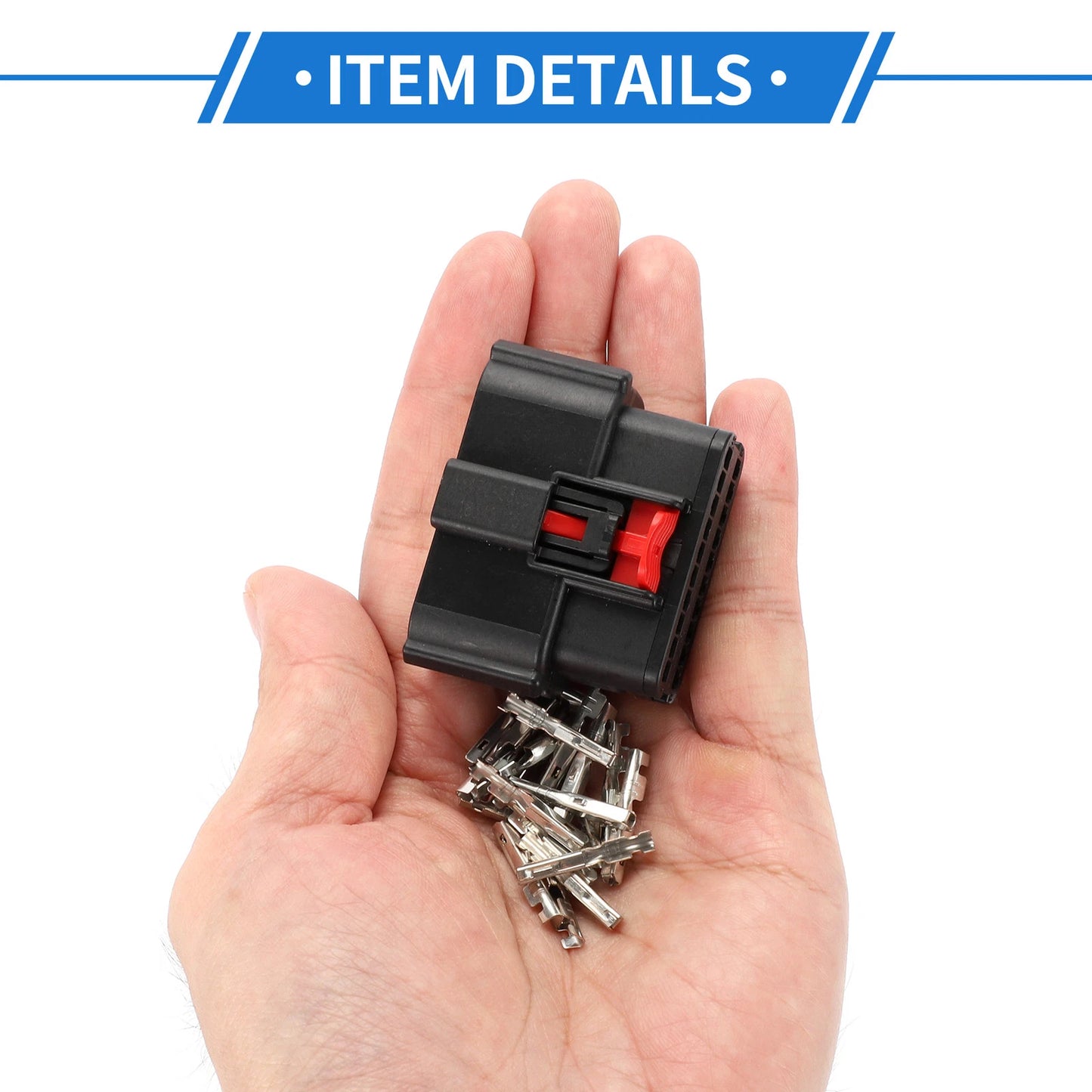 20 Pin Headlight Connector Plug for Ford Mondeo - 1 Set