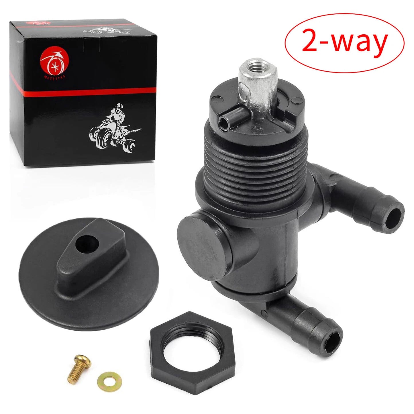 2 Way Fuel Shutoff Valve for Polaris Sportsman 400 500 600 700 (2004–2005)