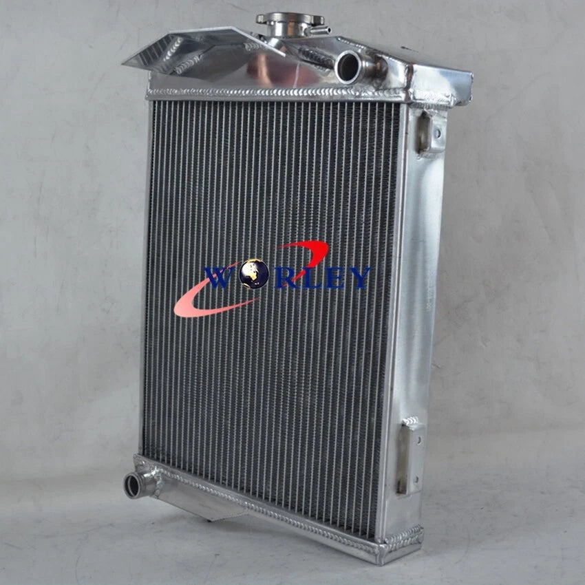 3 Row Aluminum Radiator + Fan for Austin Healey 3000 (1959-1967)