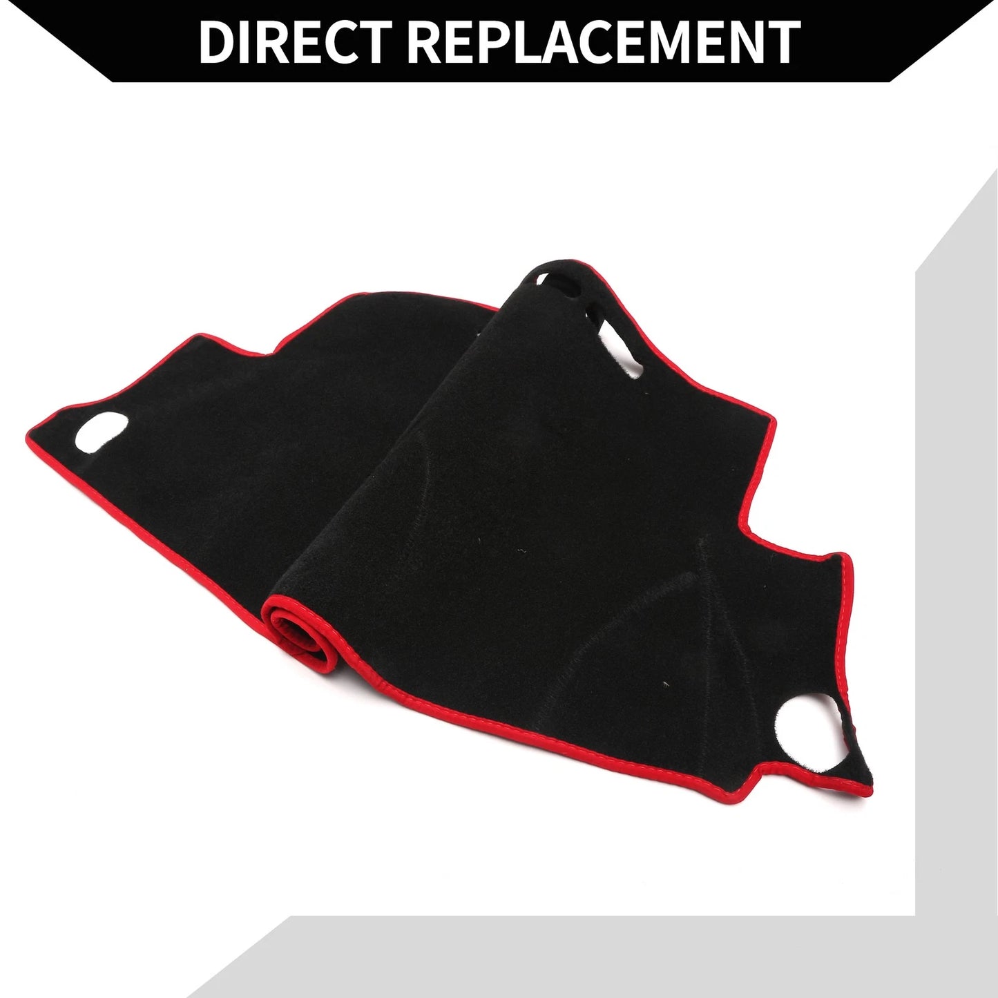 Dashboard Cover Mat for Honda Vezel RU1/2/3/4 RS (2013-2020) Black Red