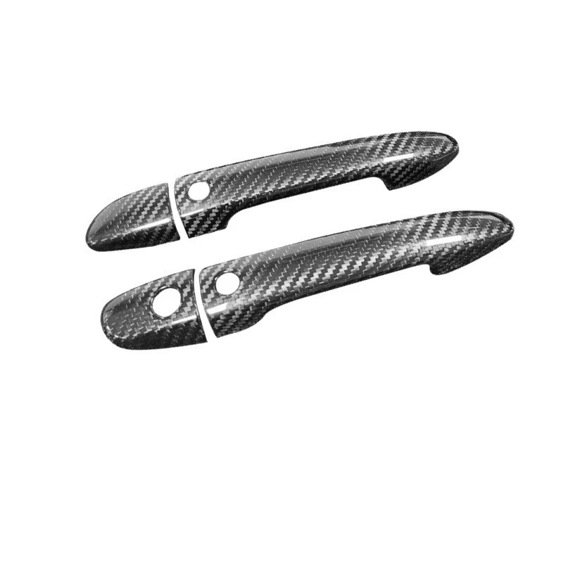 Dry Carbon Fiber Exterior Door Handle Cover Trim for Mazda MX-5 Miata 2018-2024