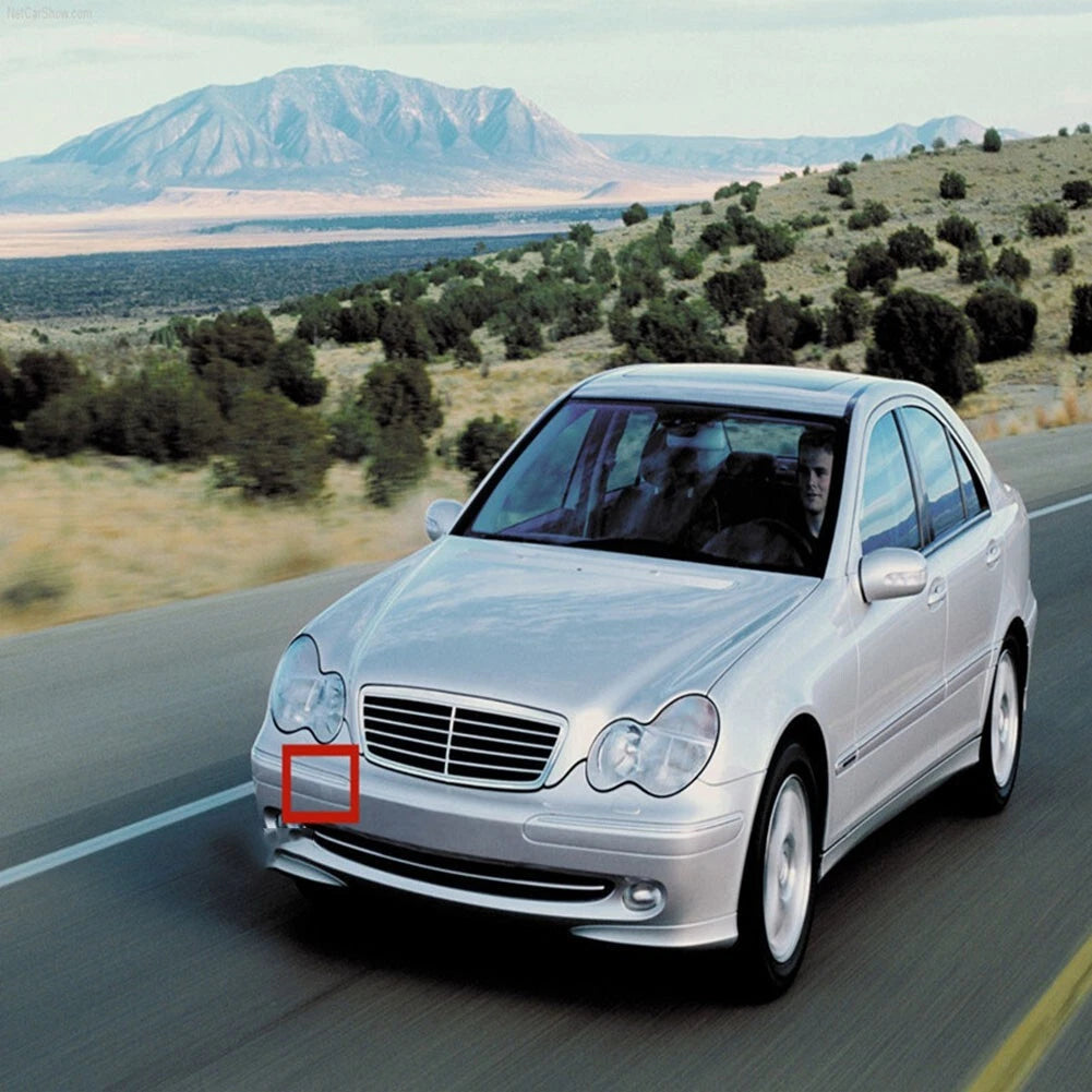 Front Bumper Tow Hook Winch Cover for Mercedes-Benz