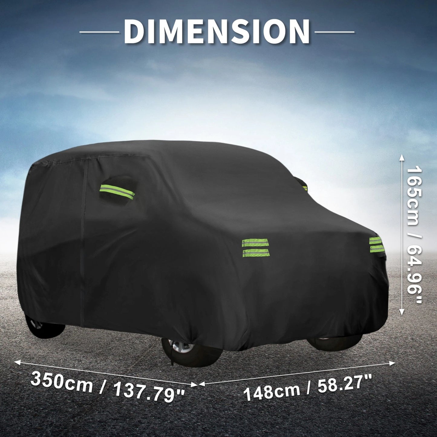 Waterproof Car Cover for Honda N-BOX (350x148x165cm) 2011-2023